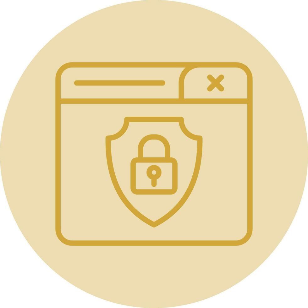 Protected Vector Icon Design