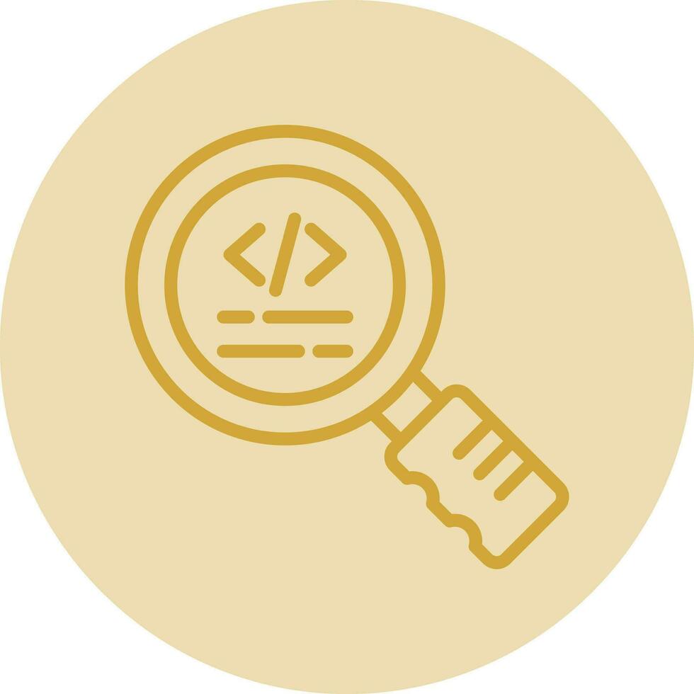 Quick Review Code Vector Icon Design