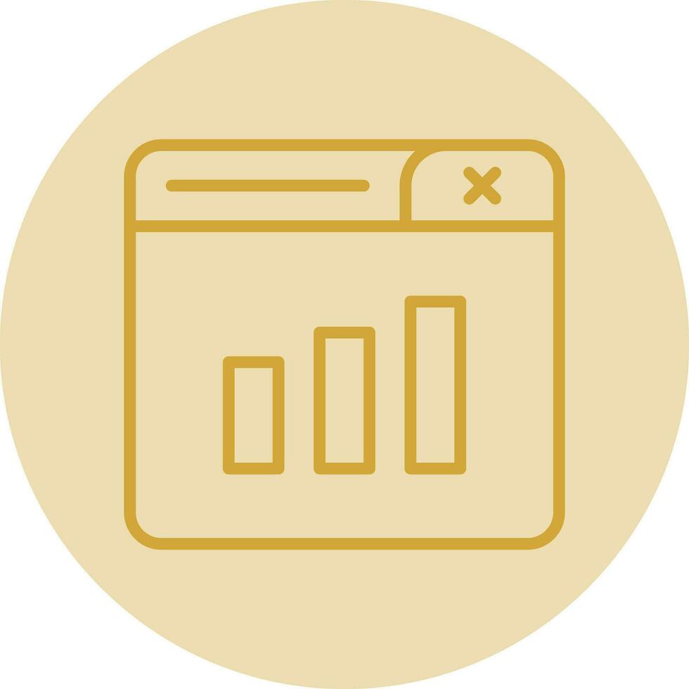Statistics Vector Icon Design