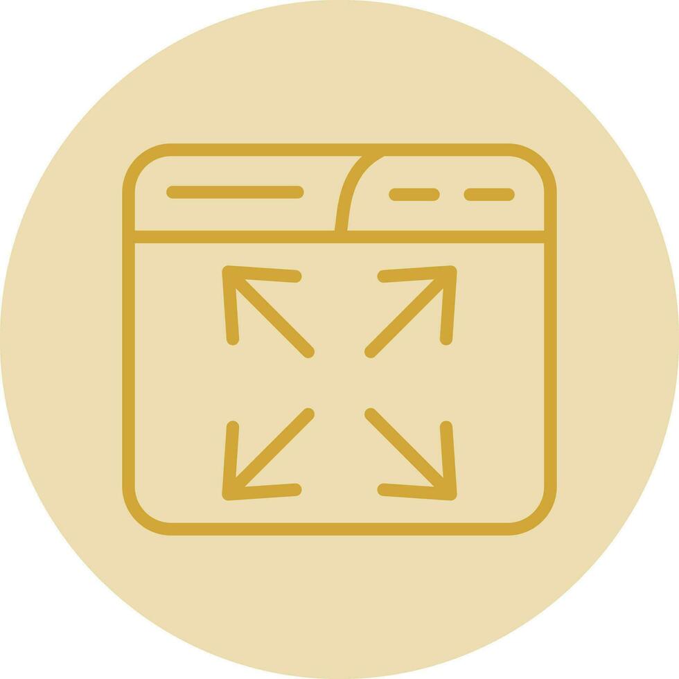 Expand Vector Icon Design