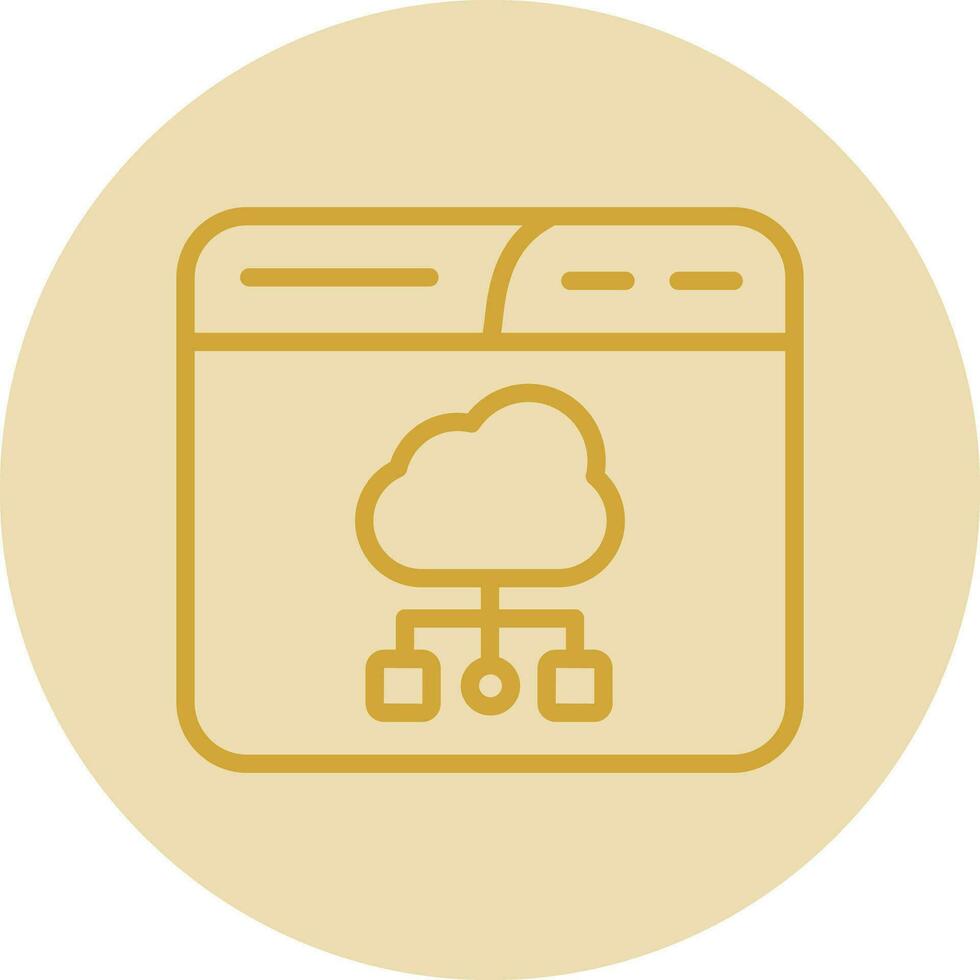 Cloud Vector Icon Design