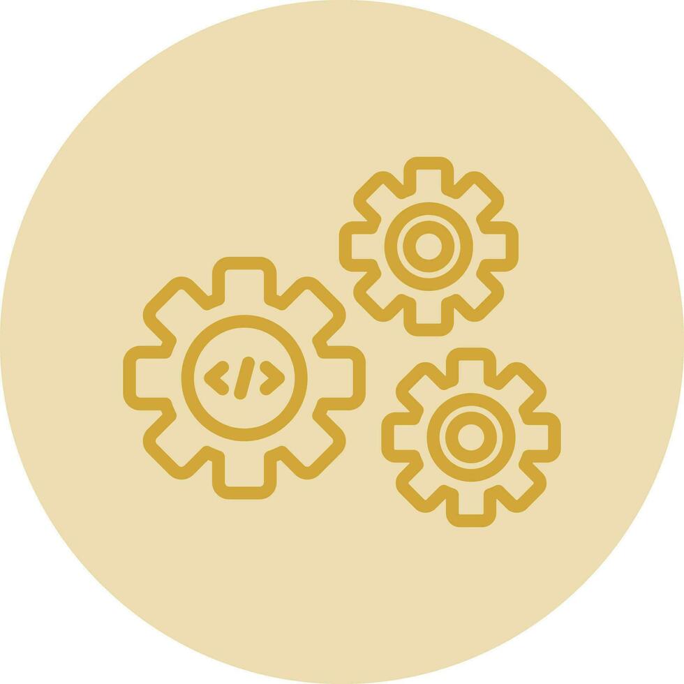 Processing Vector Icon Design
