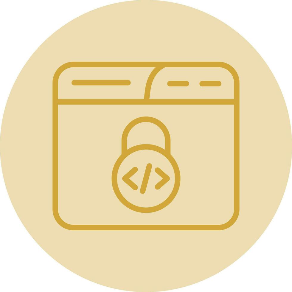 Unsecured Vector Icon Design