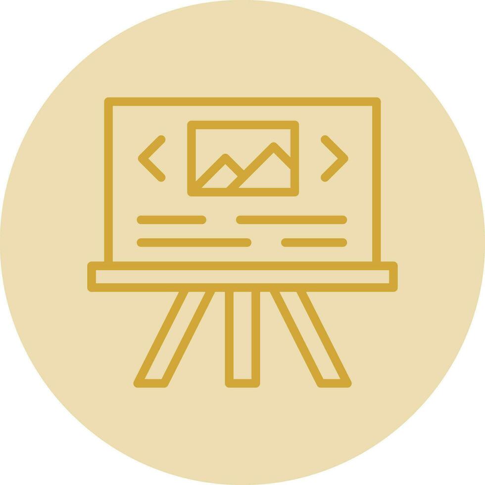 Slide Show Vector Icon Design