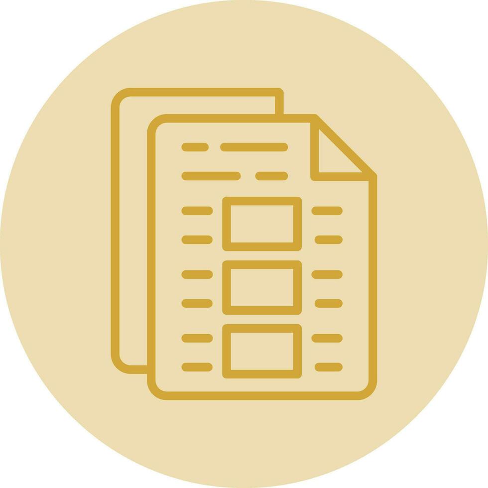 Evaluation Vector Icon Design