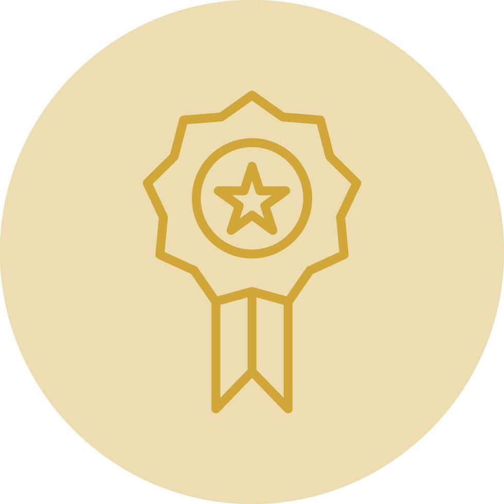 diseño de icono de vector de medalla