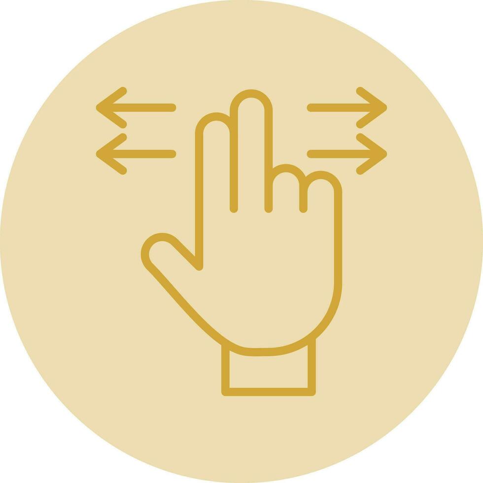 Swipe Vector Icon Design
