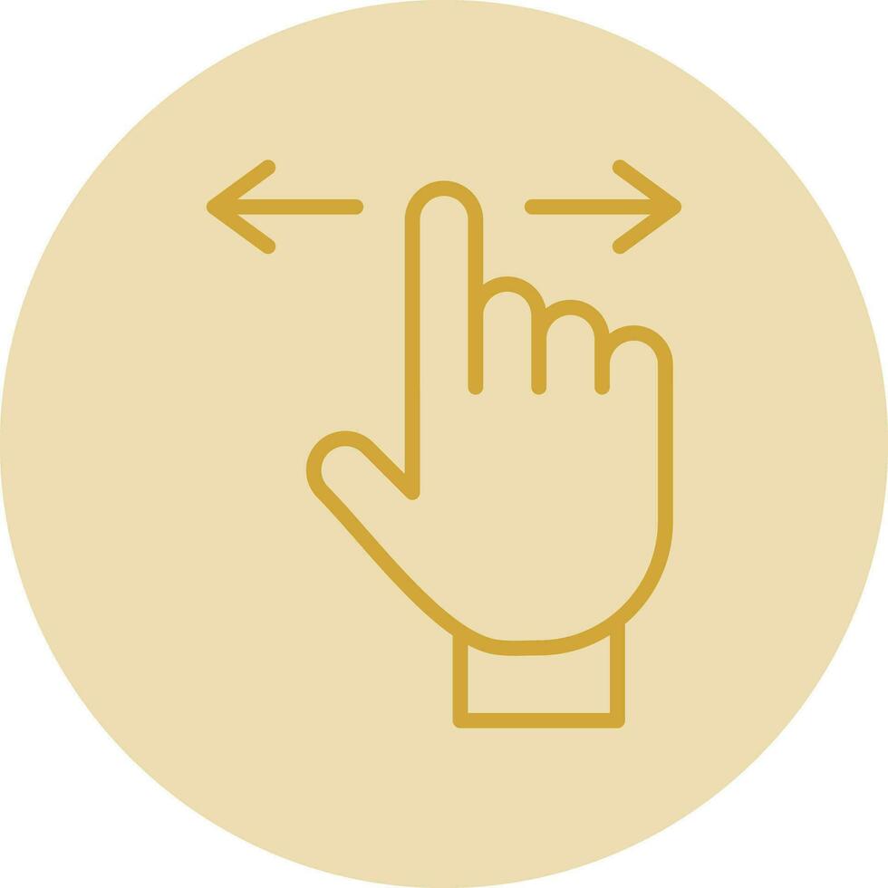 Swipe Vector Icon Design