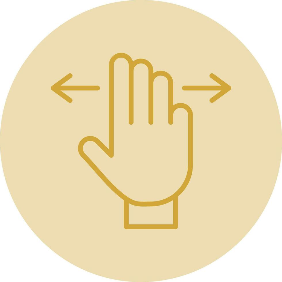 Swipe Vector Icon Design