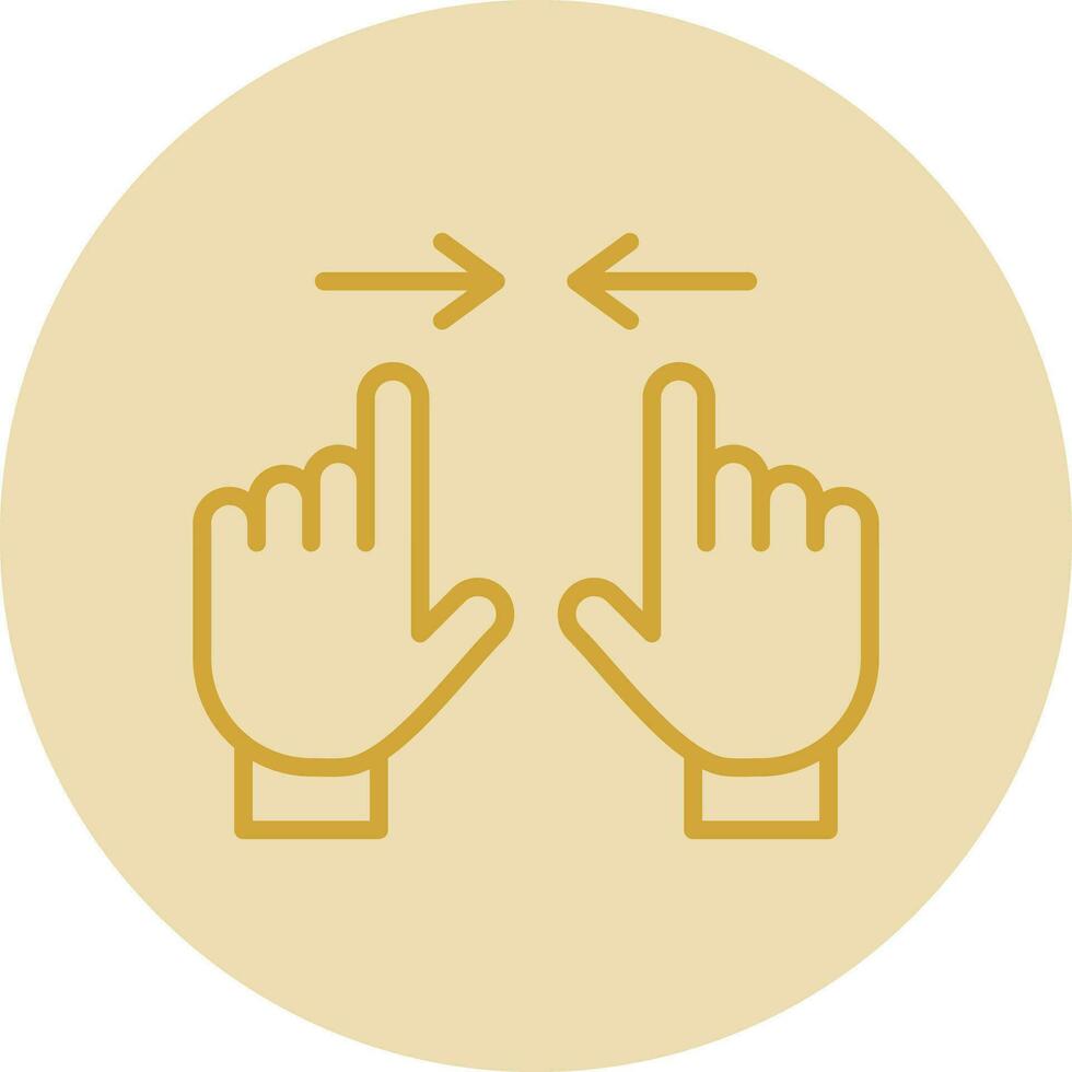 Zoom In Vector Icon Design