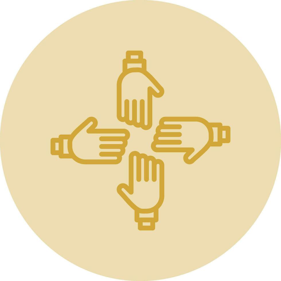 Team Work Vector Icon Design