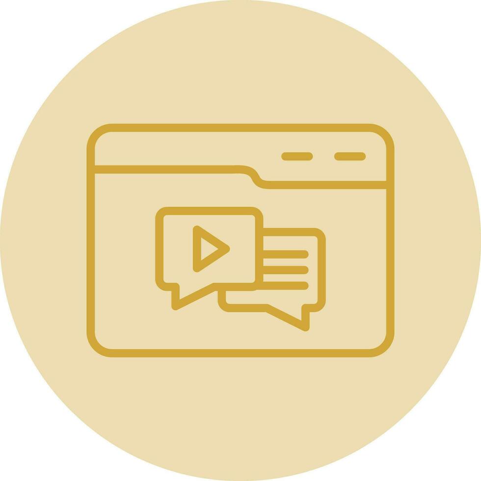 Website Vector Icon Design