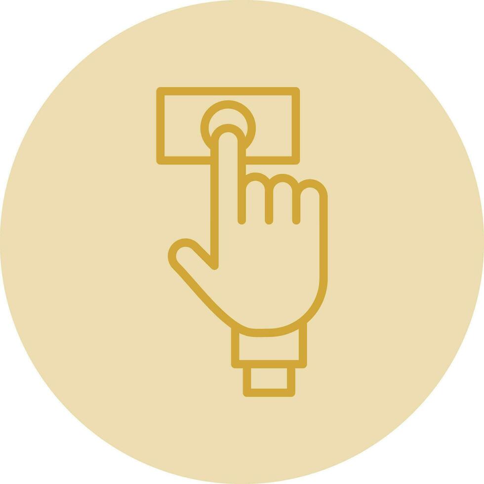 Finger Print Vector Icon Design
