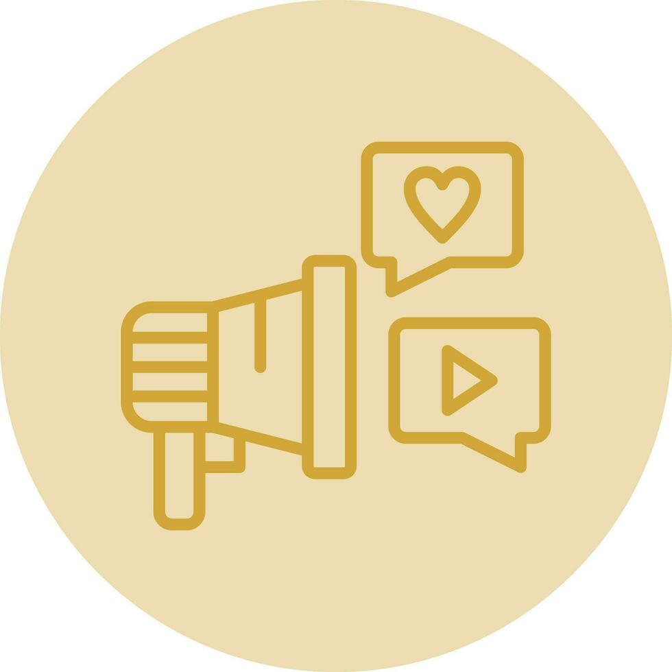 Advertising Vector Icon Design