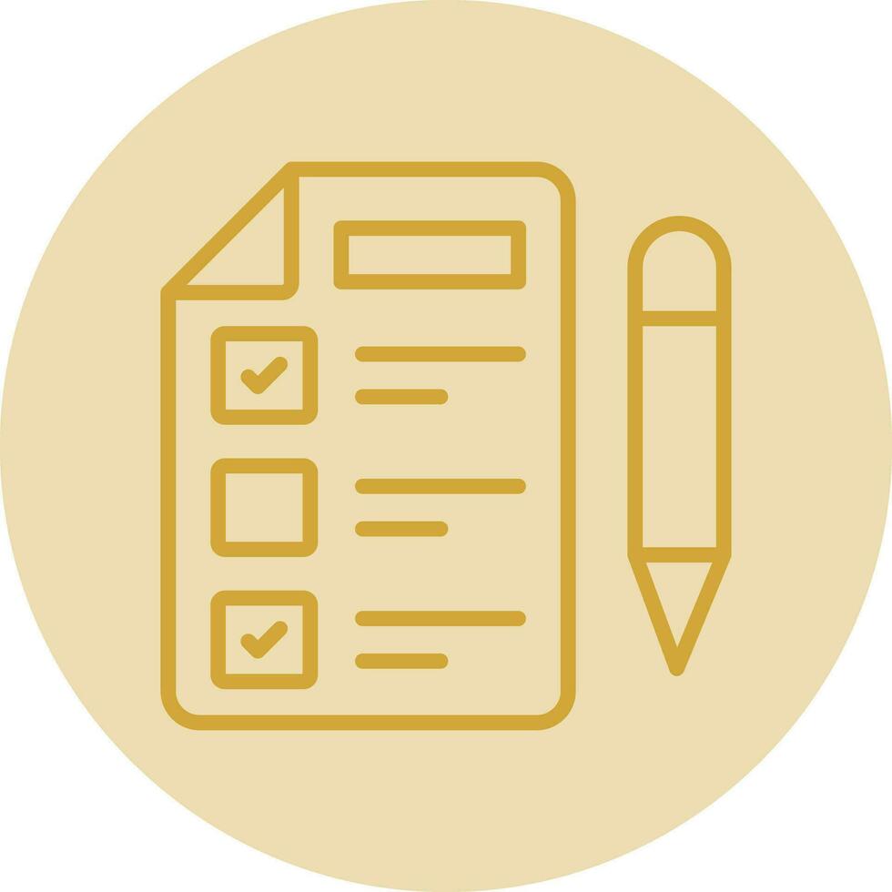 Test Vector Icon Design