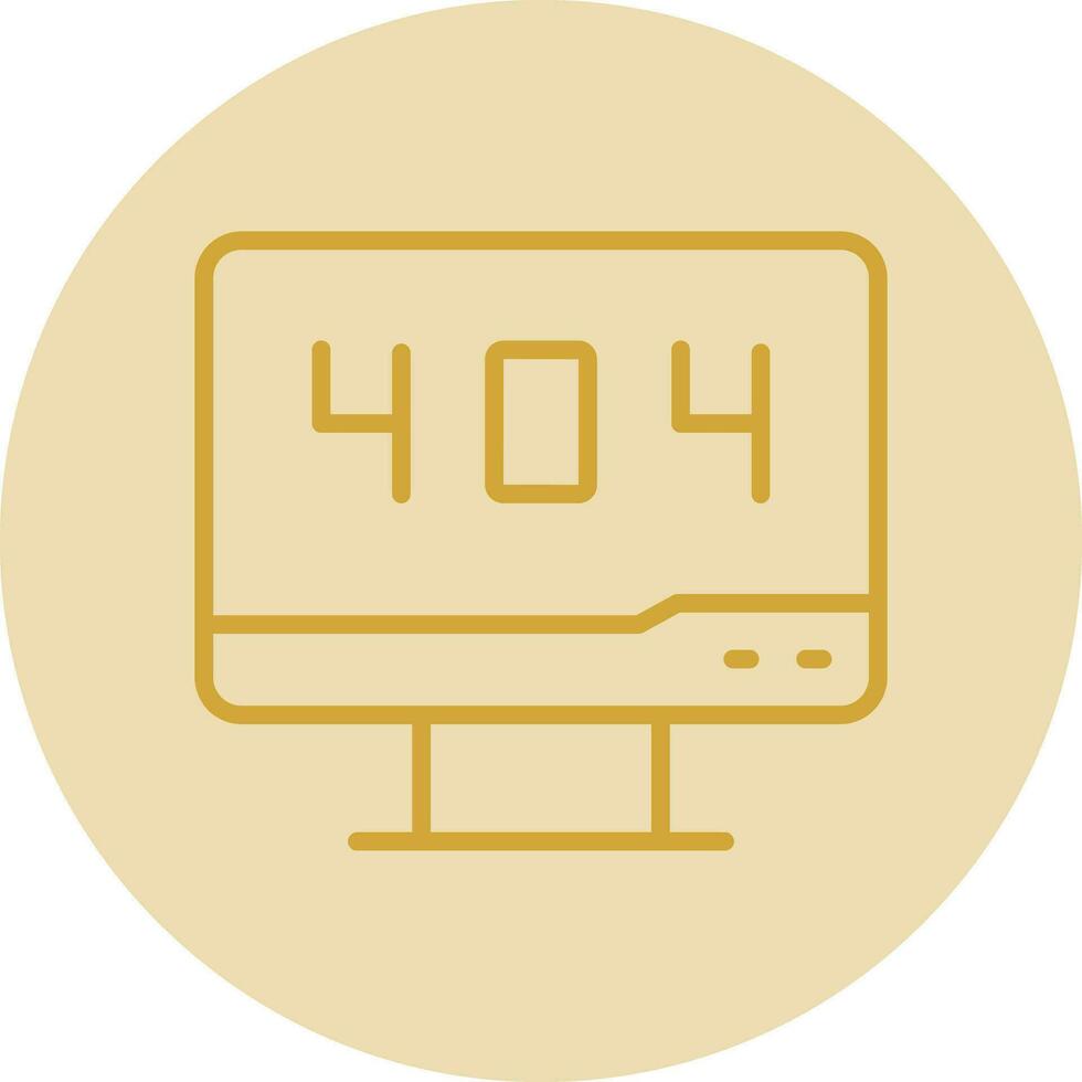 404 vector icono diseño