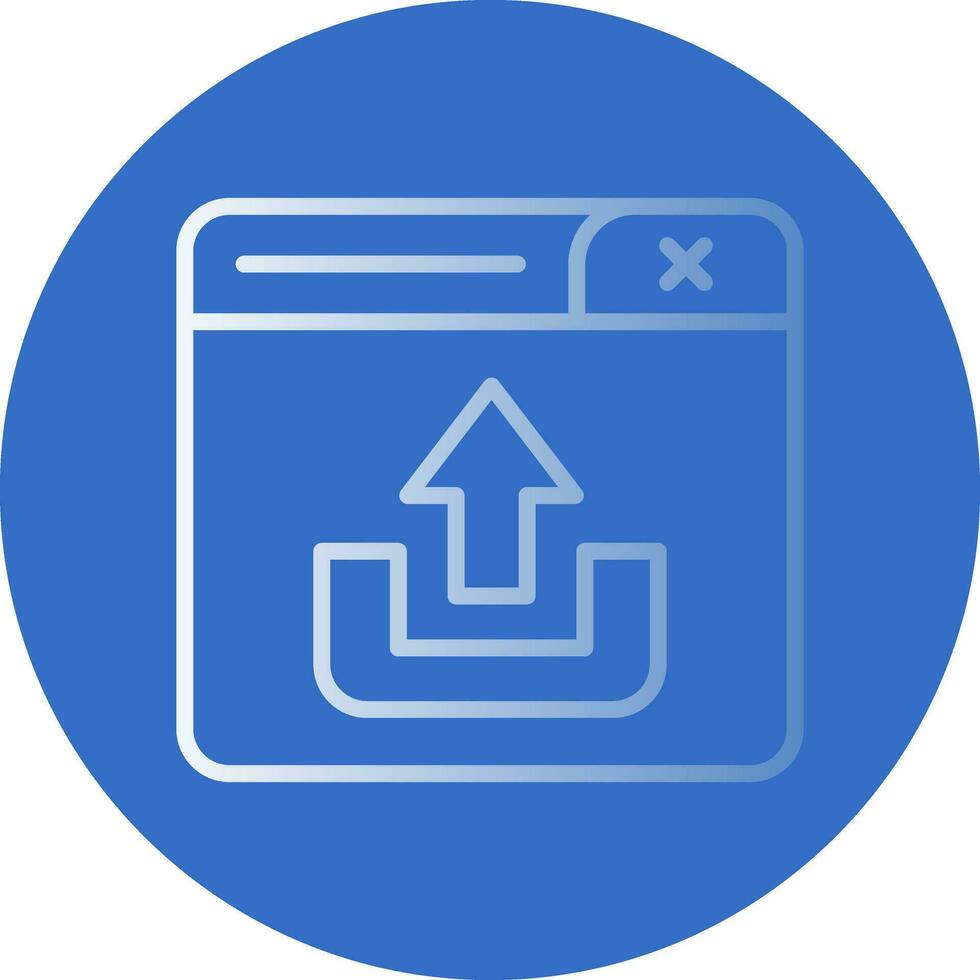 Upload Vector Icon Design
