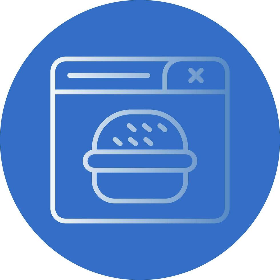 Fast Food Vector Icon Design