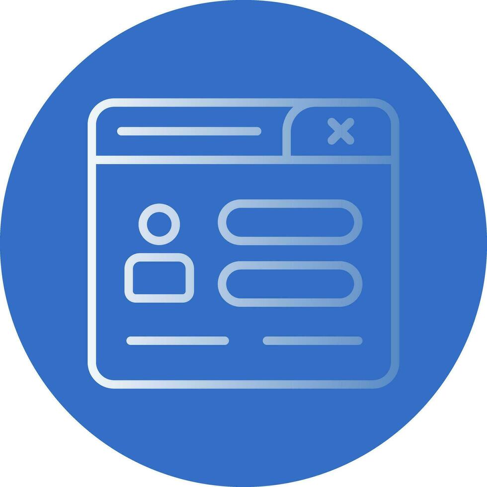 Signup Vector Icon Design