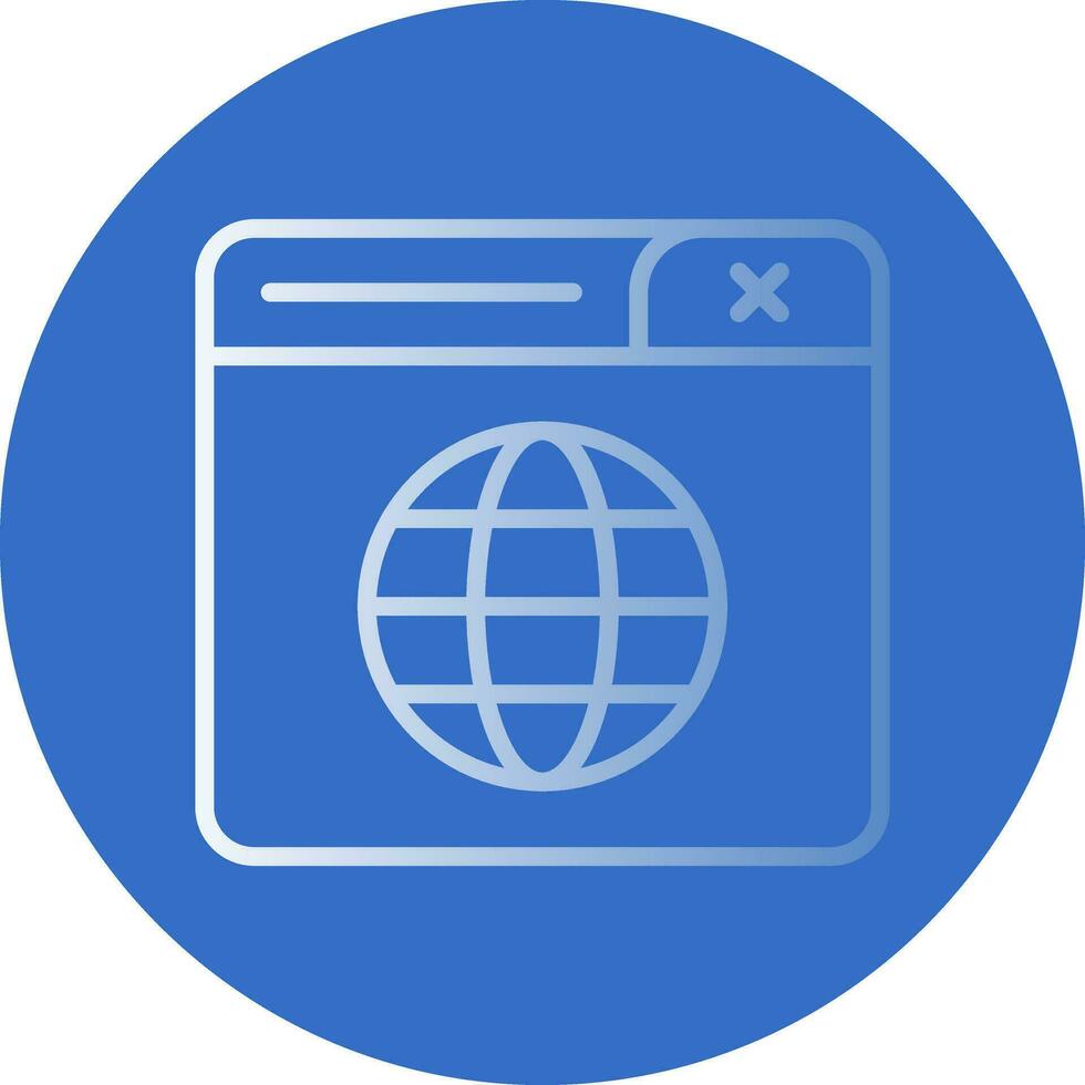 World Wide Web Vector Icon Design