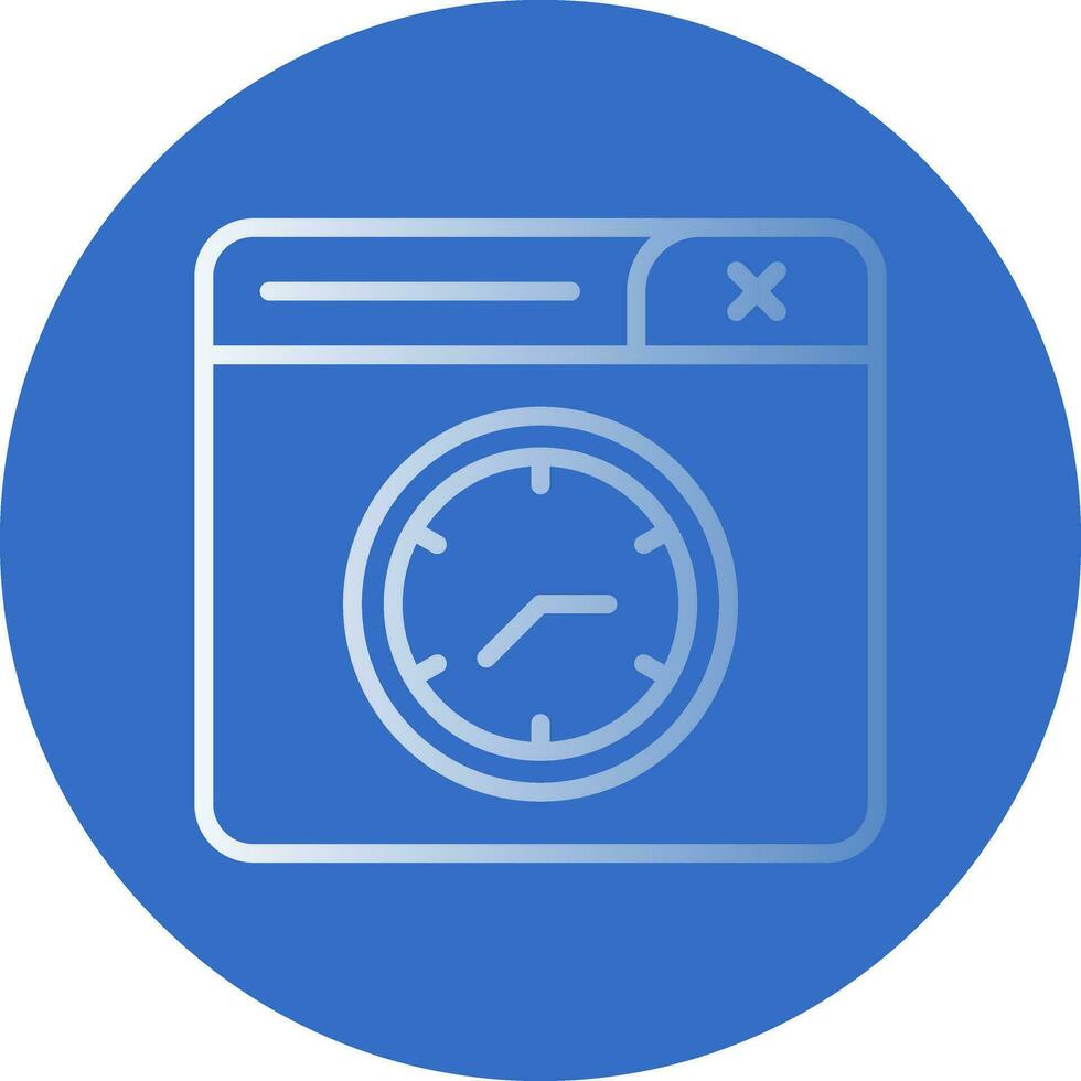 Clock Vector Icon Design