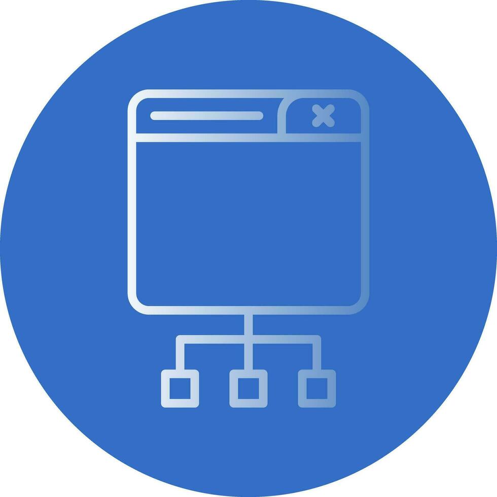 Network Vector Icon Design