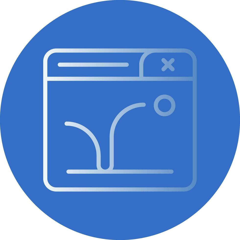 Bounce Rate Vector Icon Design