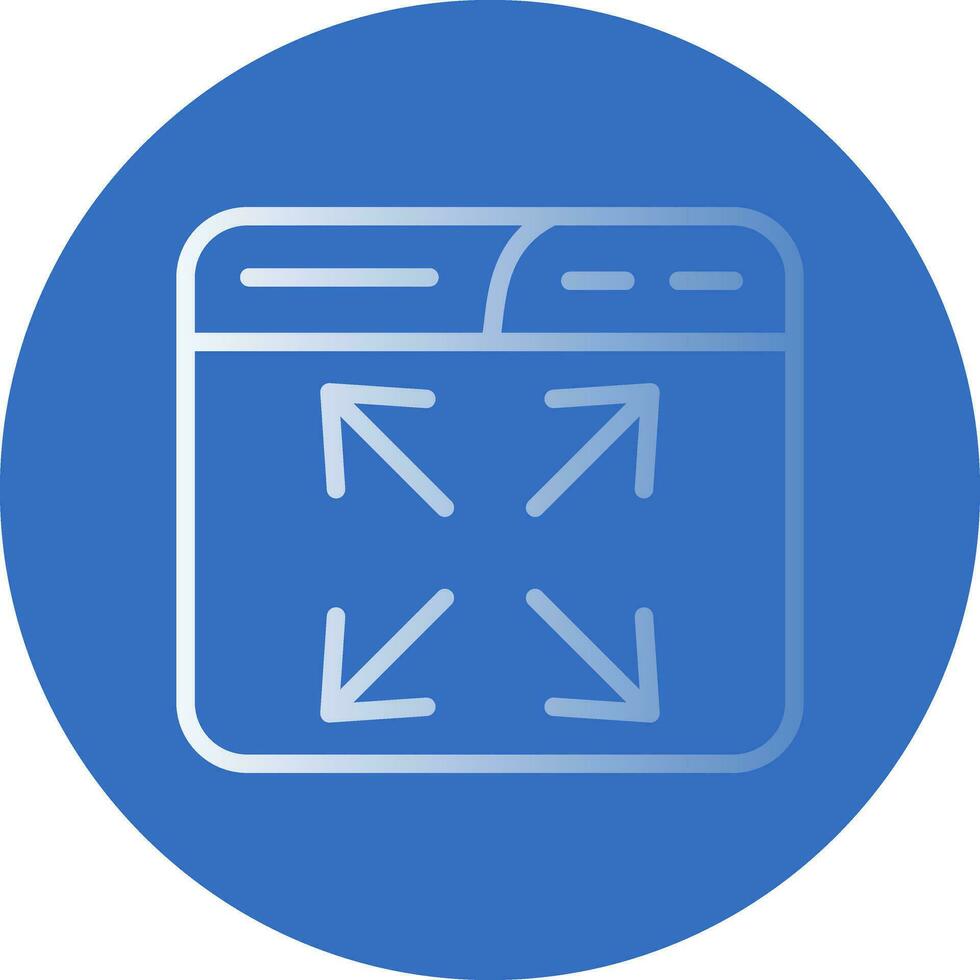 Expand Vector Icon Design