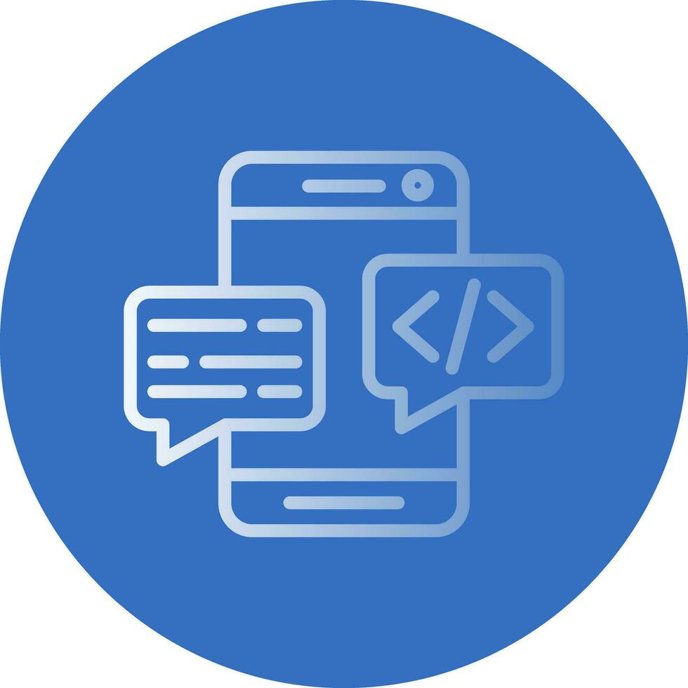 Conversation Vector Icon Design