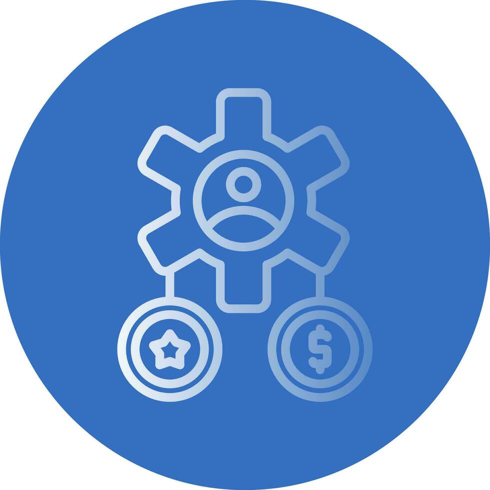 Customer Royalty Vector Icon Design