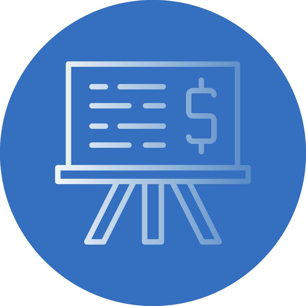 Presentation Vector Icon Design
