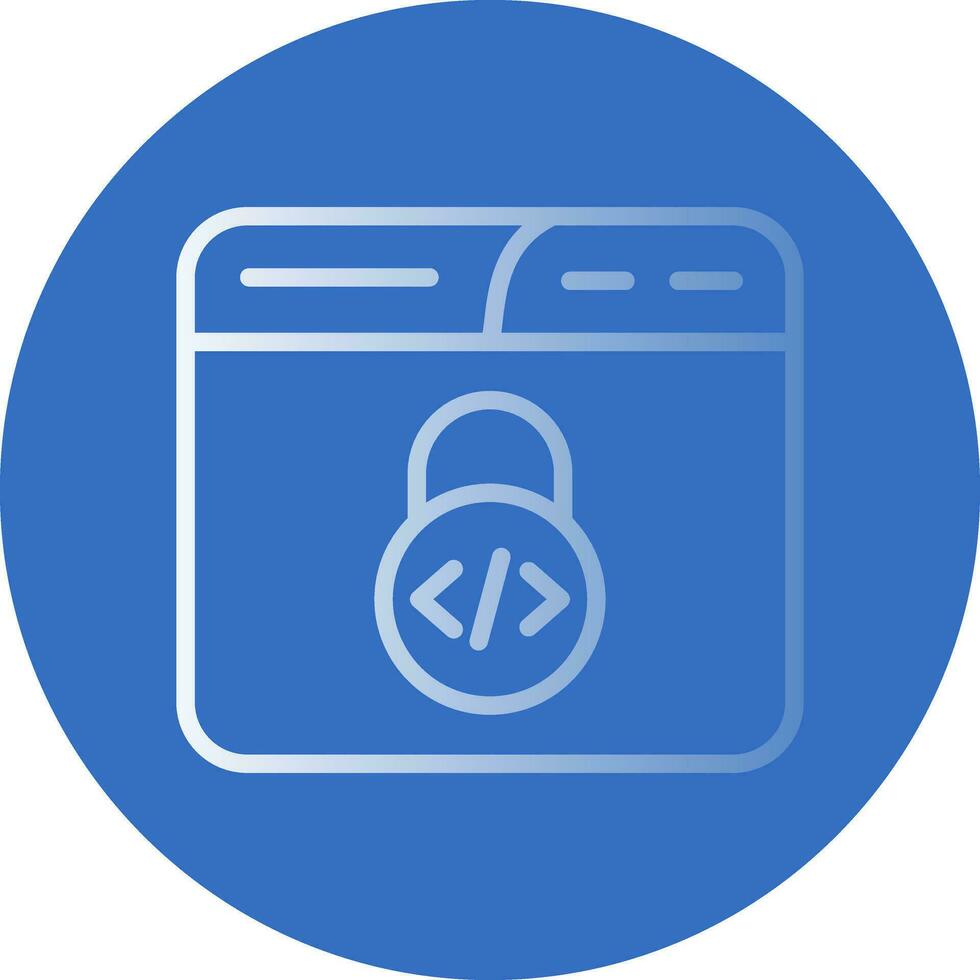 Unsecured Vector Icon Design