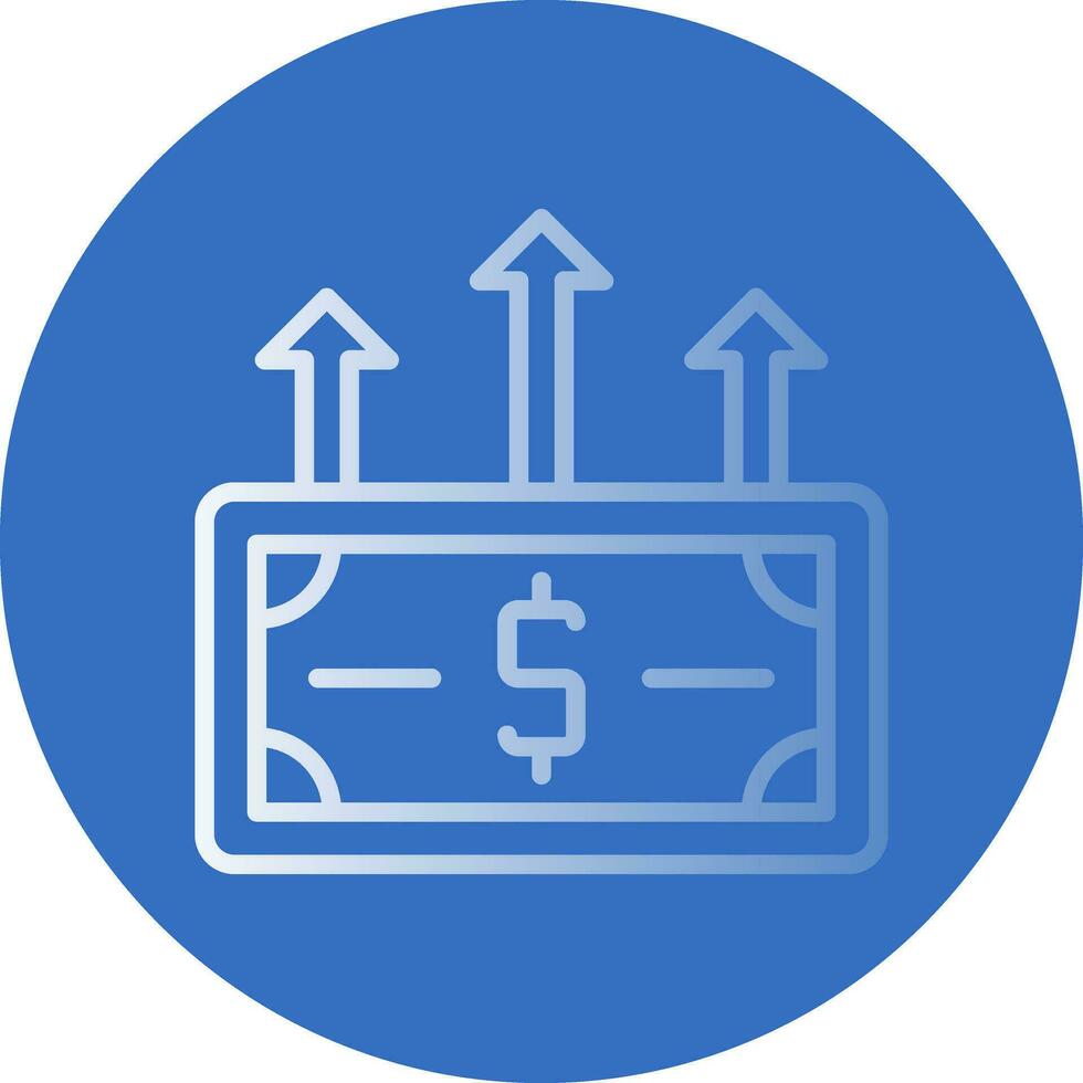 Inflation Vector Icon Design