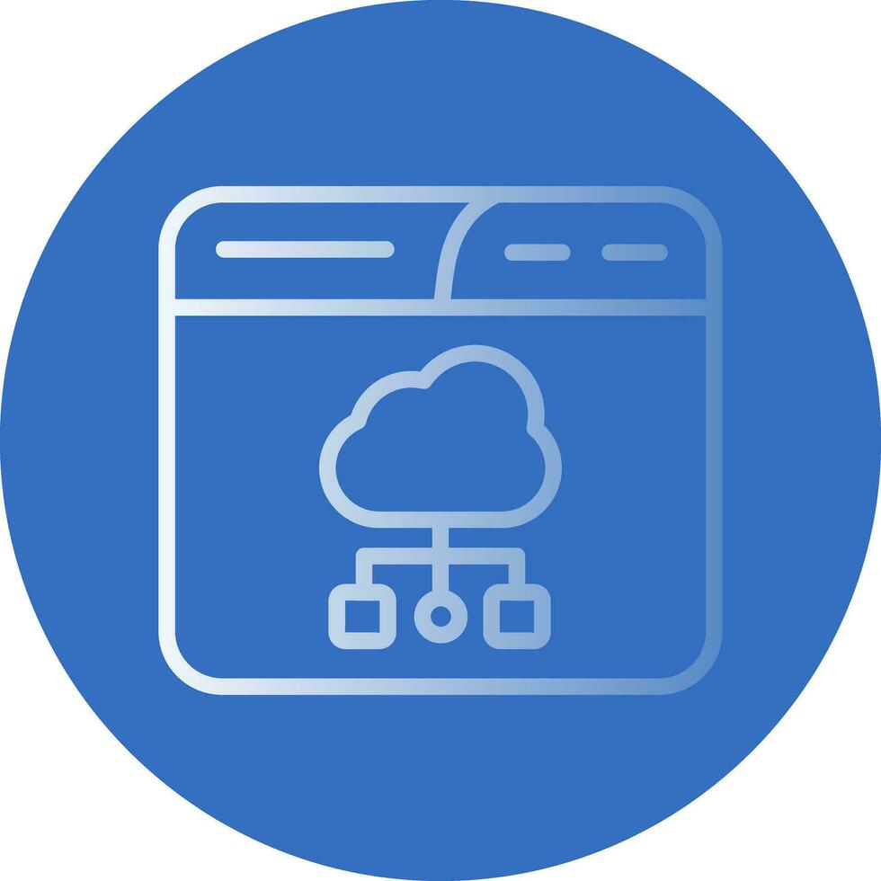 Cloud Vector Icon Design