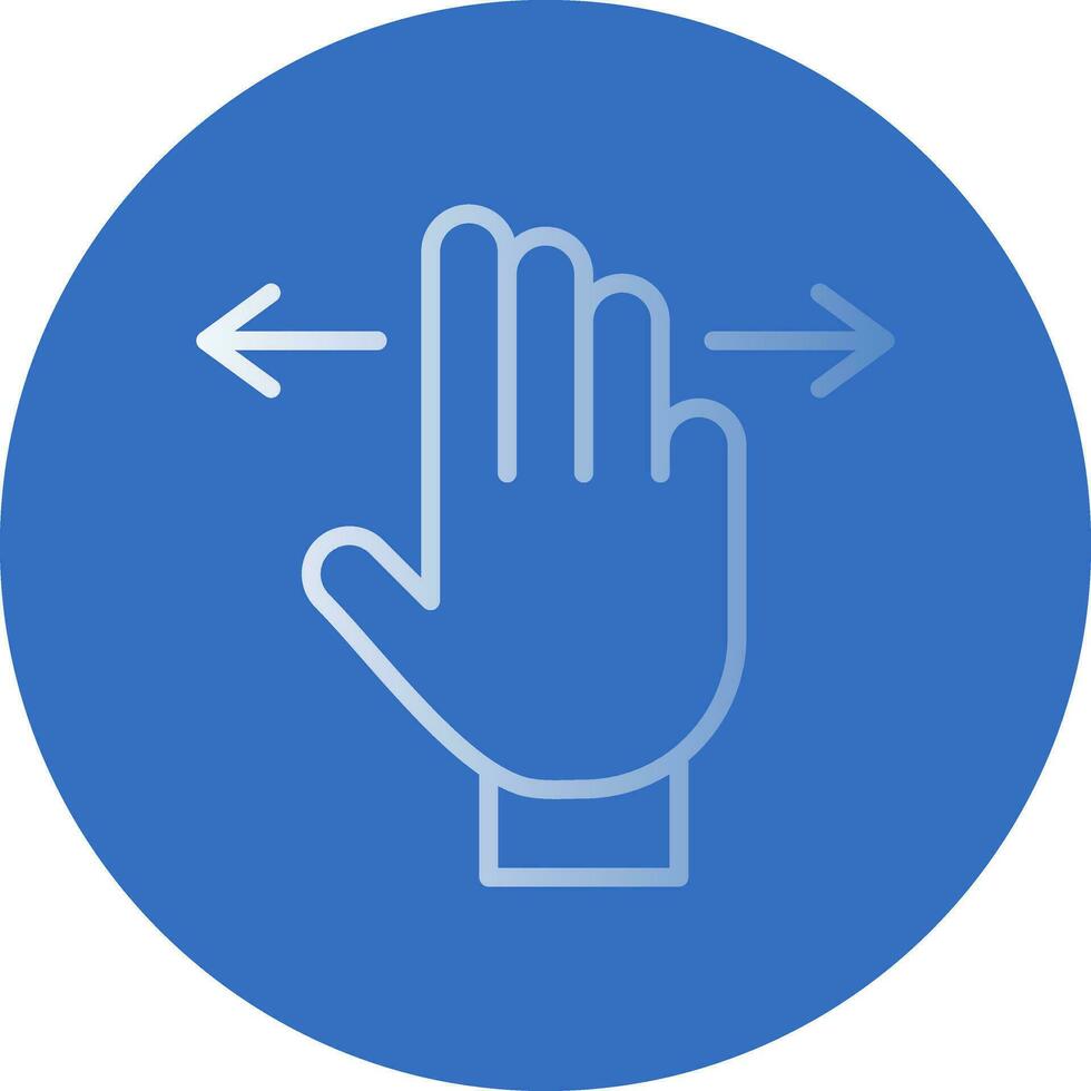 Swipe Vector Icon Design