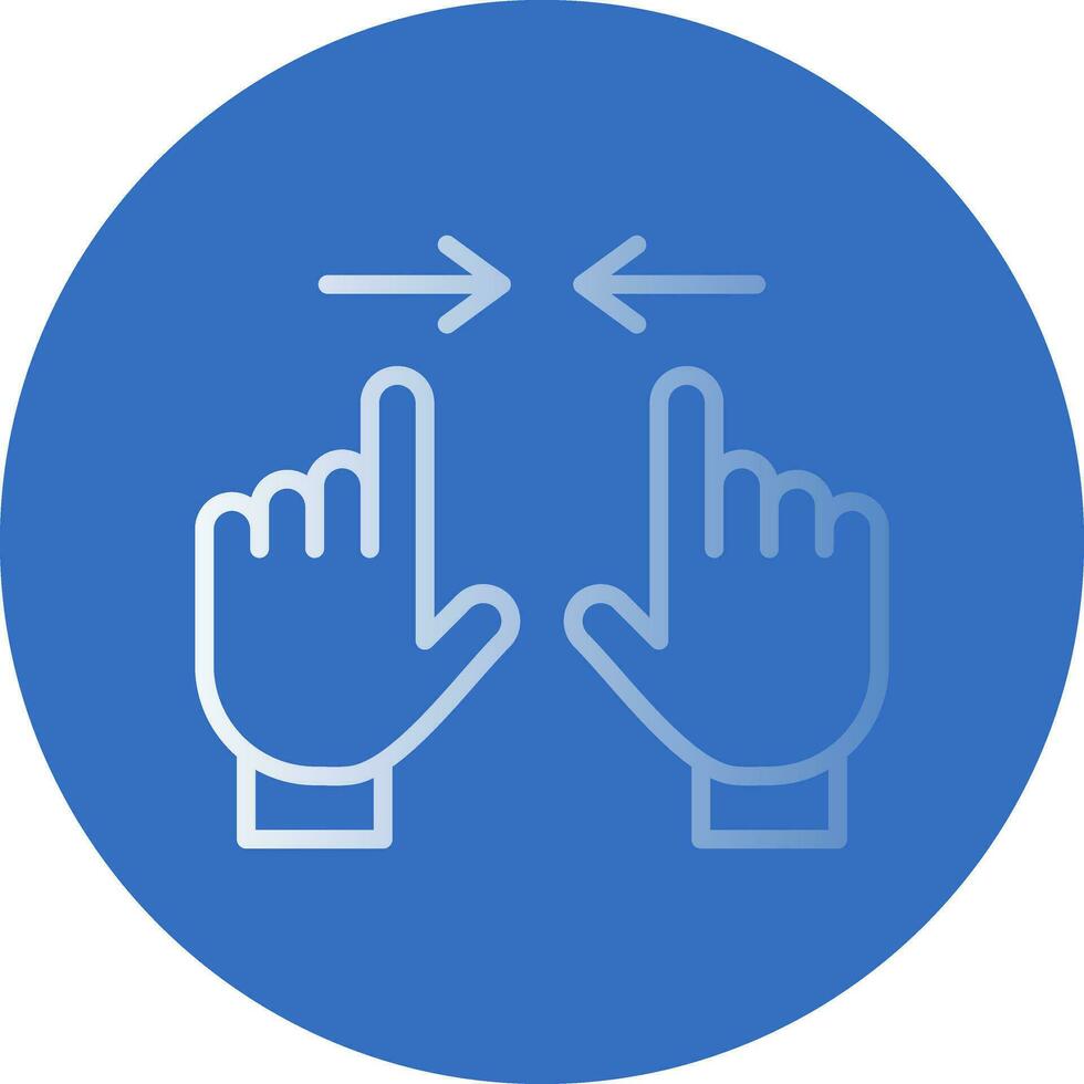 Zoom In Vector Icon Design