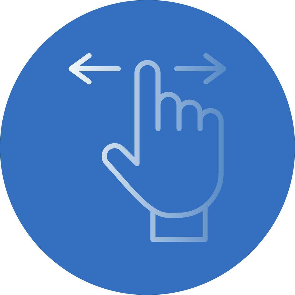 Swipe Vector Icon Design