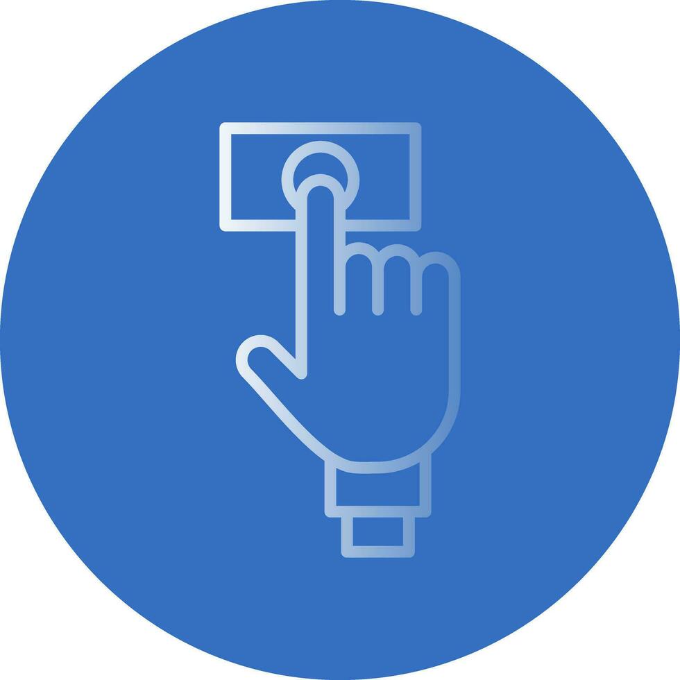 Finger Print Vector Icon Design