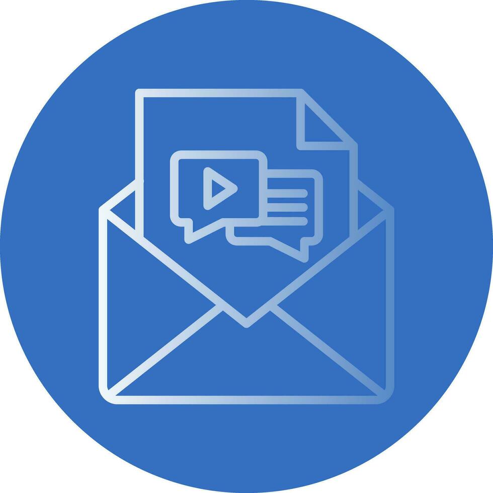 Email Marketing Vector Icon Design
