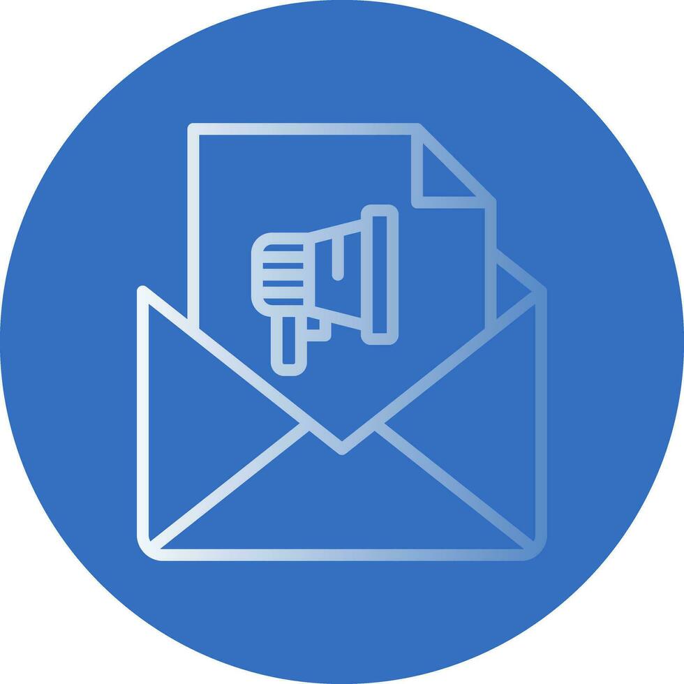 Email Marketing Vector Icon Design