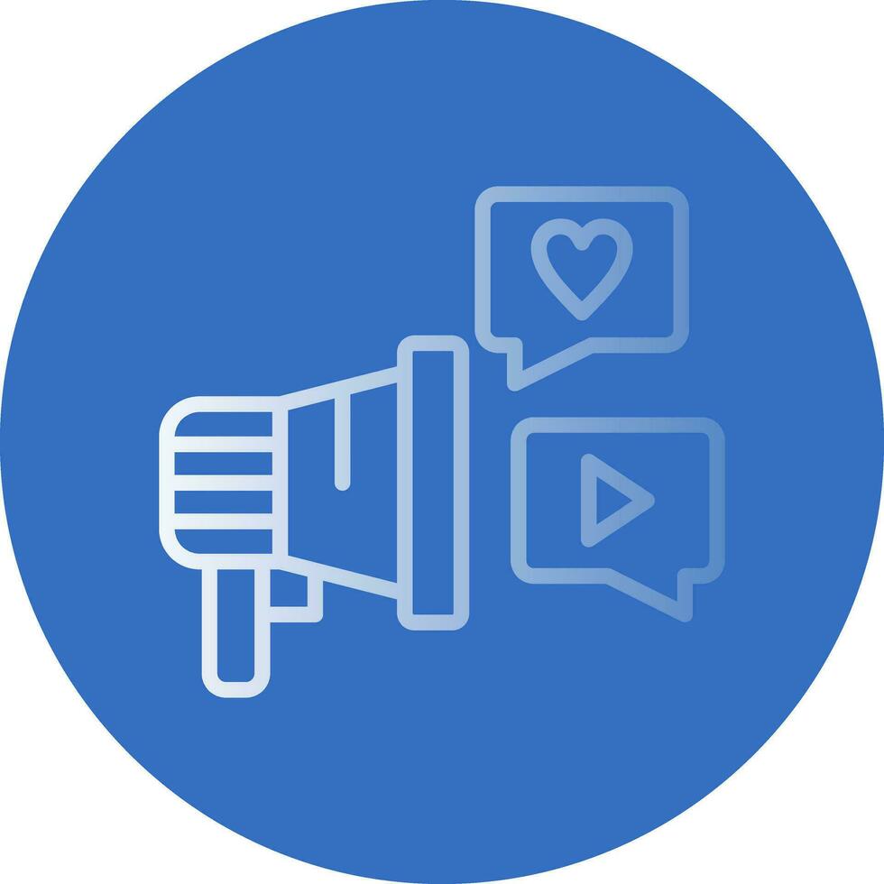 Advertising Vector Icon Design