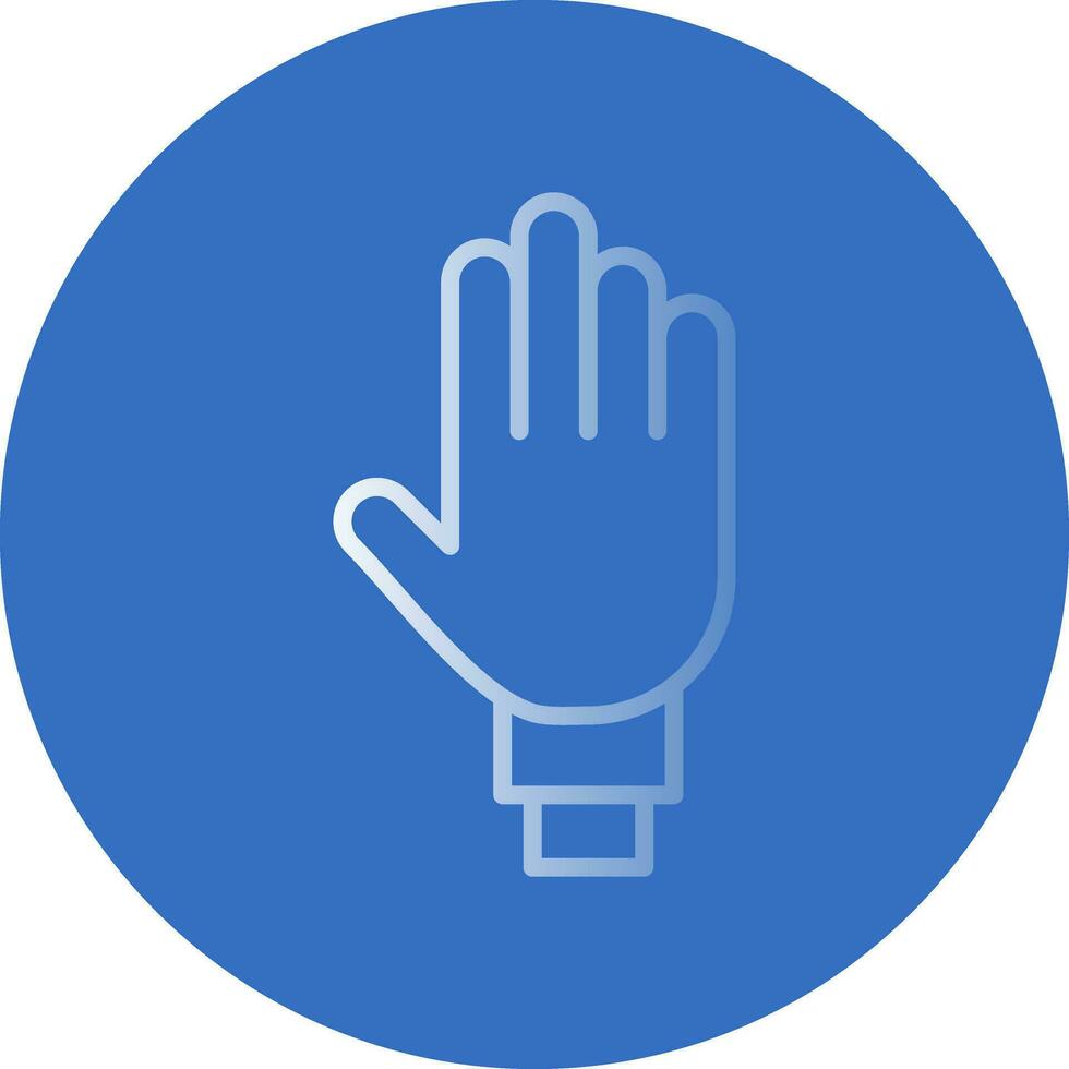 Four Fingers Vector Icon Design