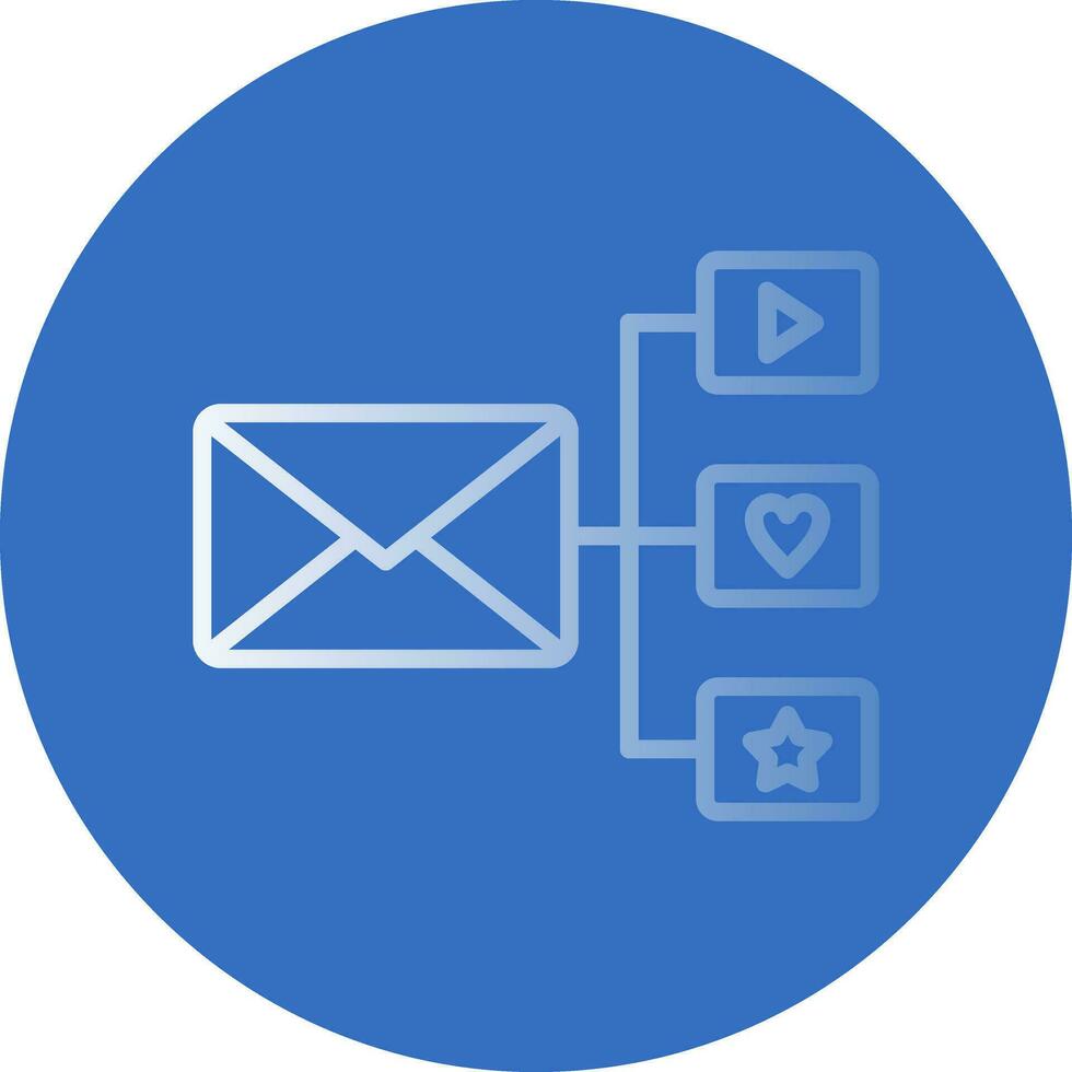 Email Marketing Vector Icon Design