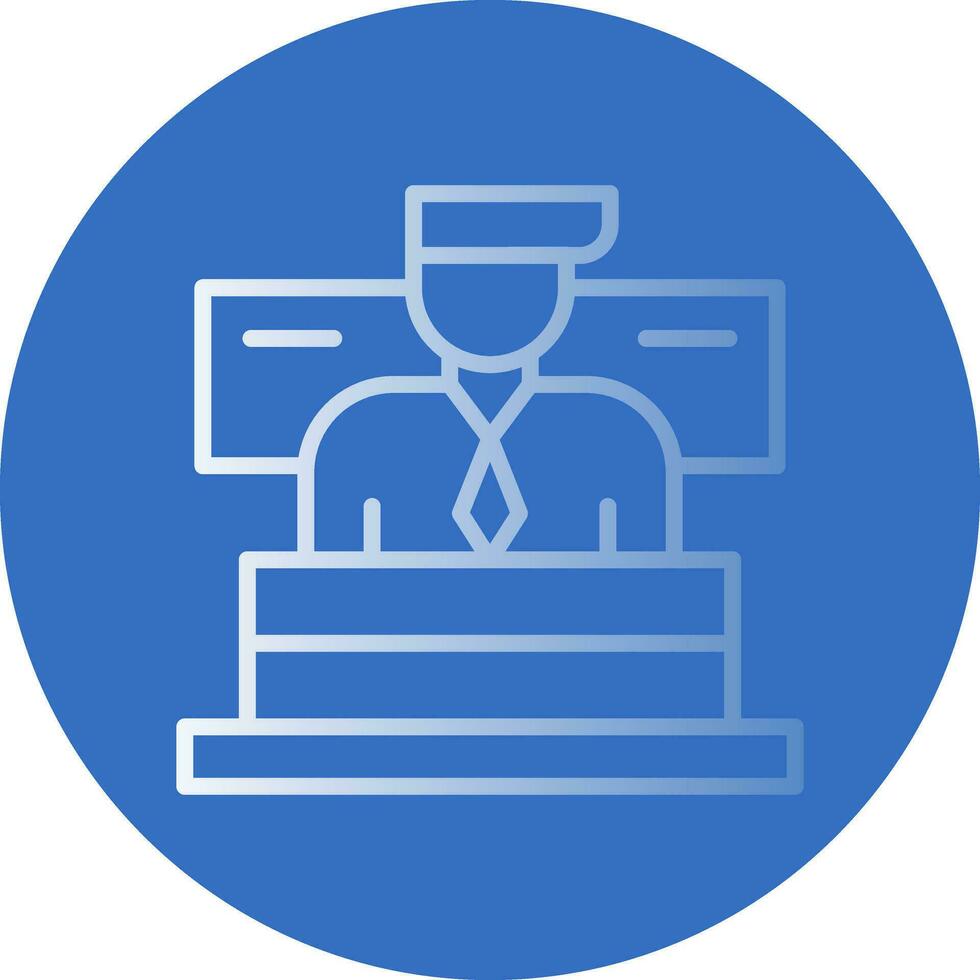 Faculty Vector Icon Design