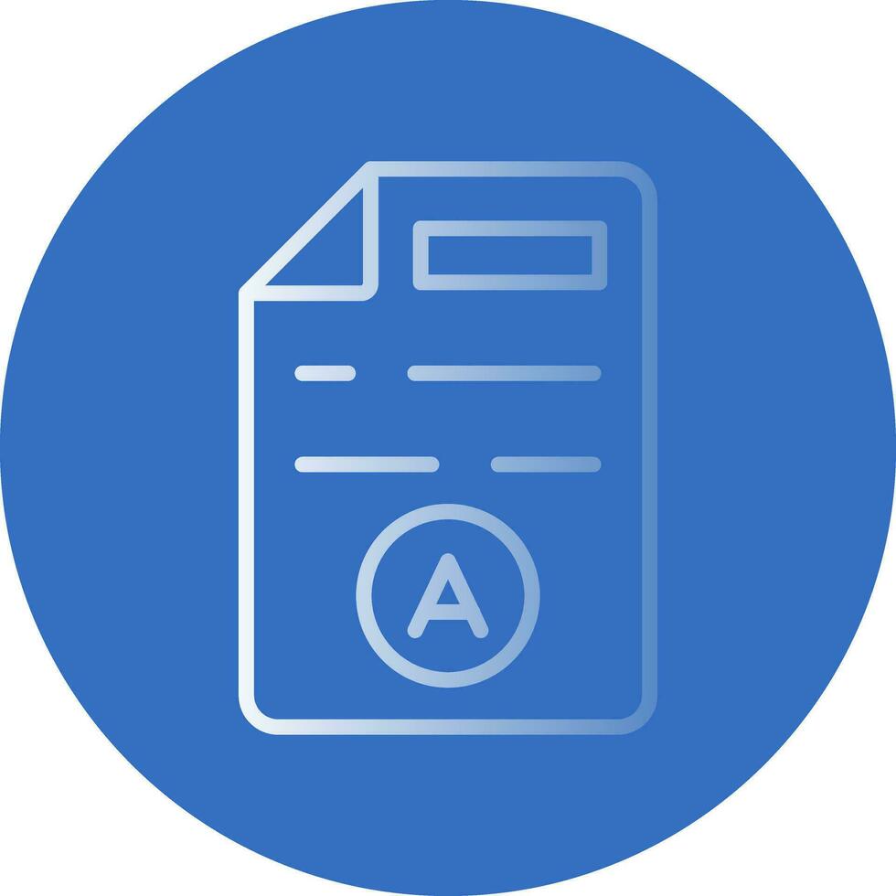 Exam Vector Icon Design
