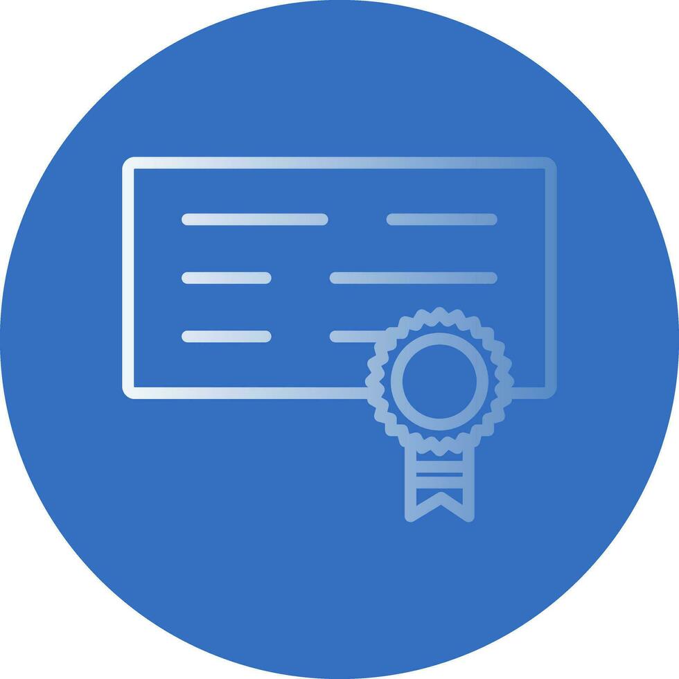 Diploma Vector Icon Design