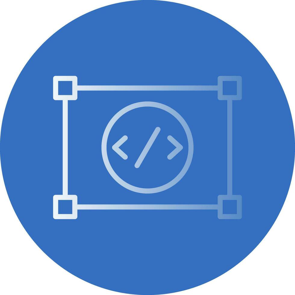 codificación vector icono diseño