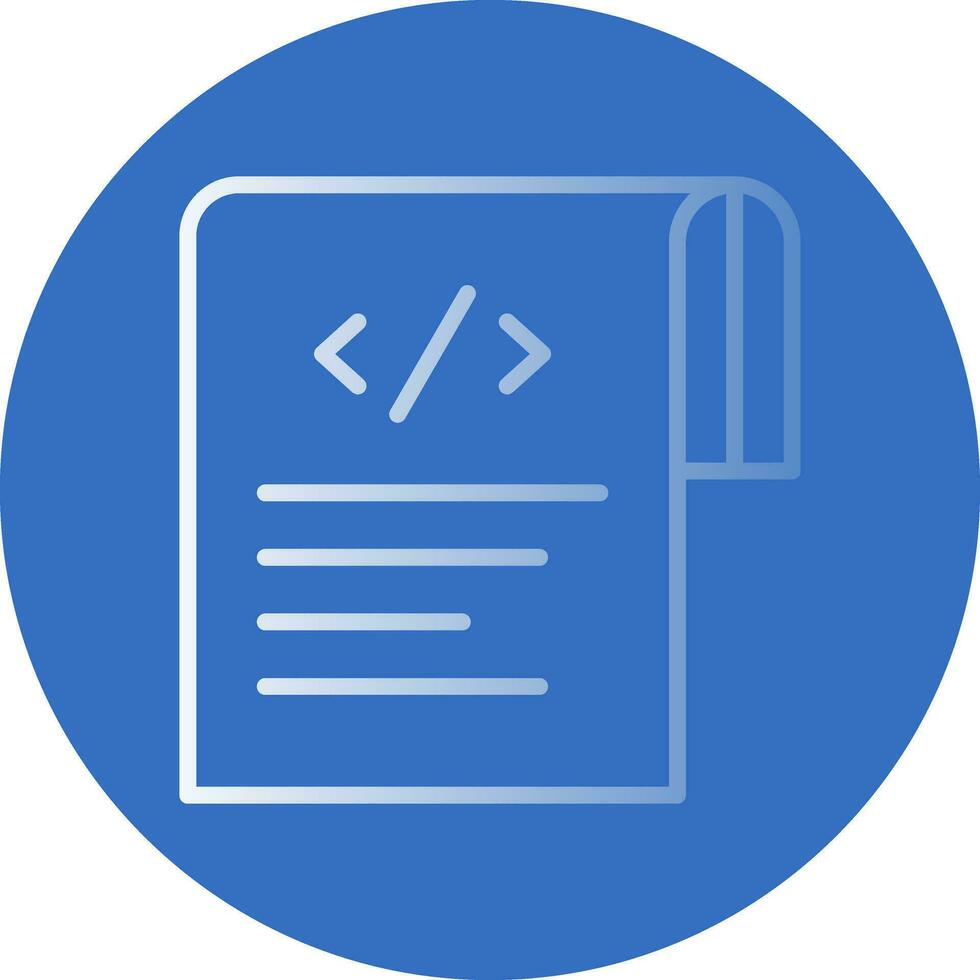 Coding Vector Icon Design