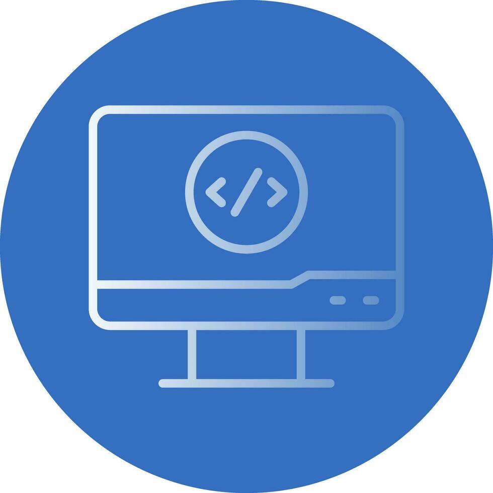Code Vector Icon Design