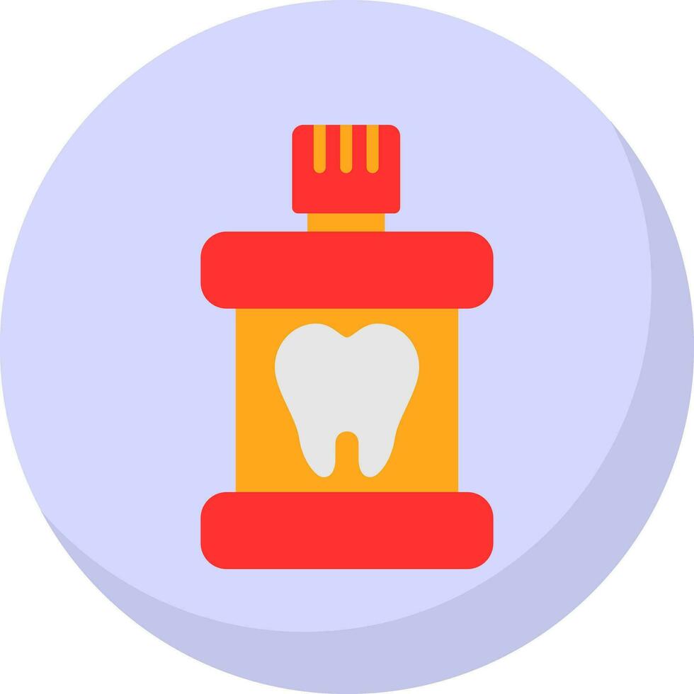 Mouthwash Vector Icon Design